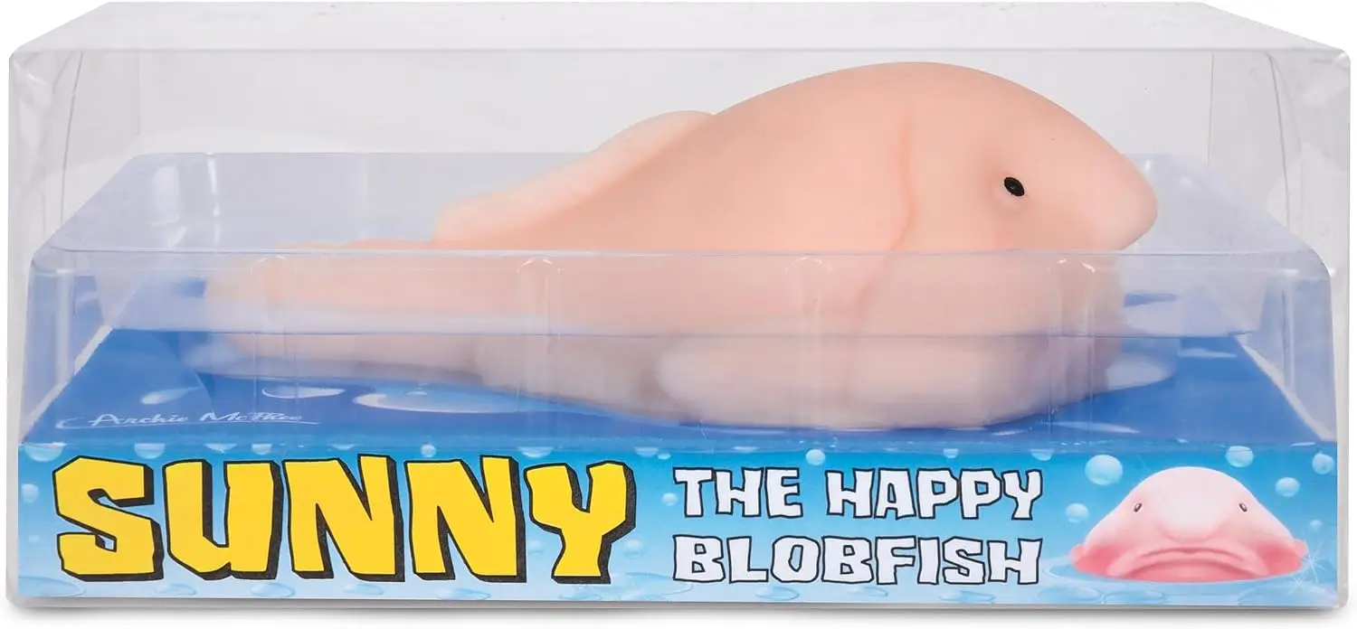Accoutrements Sunny The Blobfish - Novelty Toy- Squishy Toy
Accoutrements Sunny The Blobfish - Novelty Toy- Squishy Toy