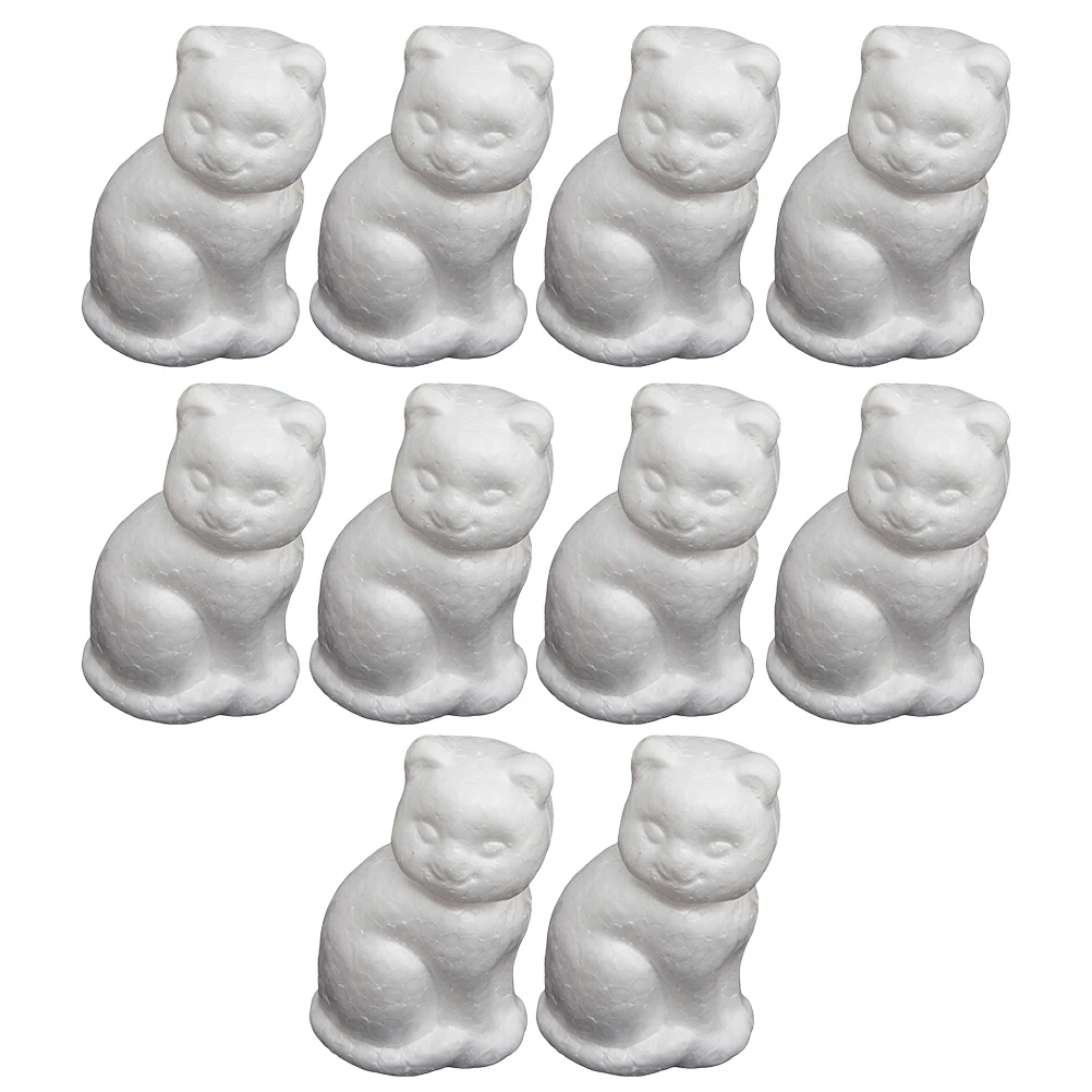 10 Pcs White Foam Models Solid Craft Materials Cat Shapes School Projects Party Decorations Foam Crafts
10 Pcs White Foam Models Solid Craft Materials Cat Shapes School Projects Party Decorations Foam Crafts