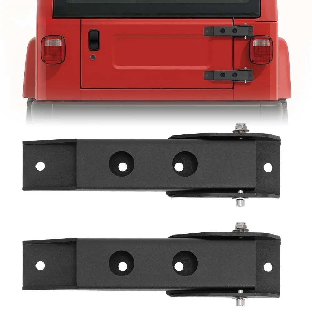 For 1997-2006 Jeep Wrangler TJ Rear Tailgate Door Hinge Mounting Set 2Pcs
For 1997-2006 Jeep Wrangler TJ Rear Tailgate Door Hinge Mounting Set 2Pcs