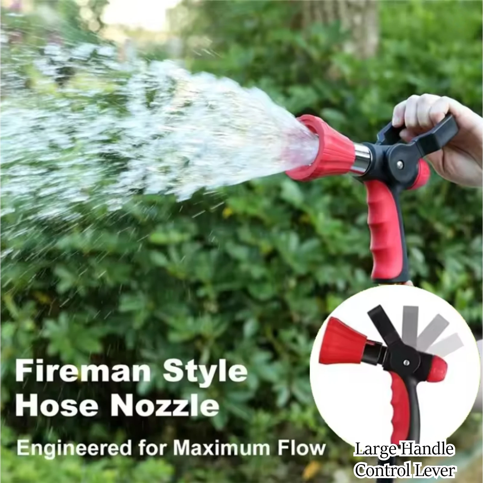 Adjustable High-Pressure Rotary Water Spray Gun for Garden Car Washing Variable Flow Control Sprinkle Nozzle
Adjustable High-Pressure Rotary Water Spray Gun for Garden Car Washing Variable Flow Control Sprinkle Nozzle