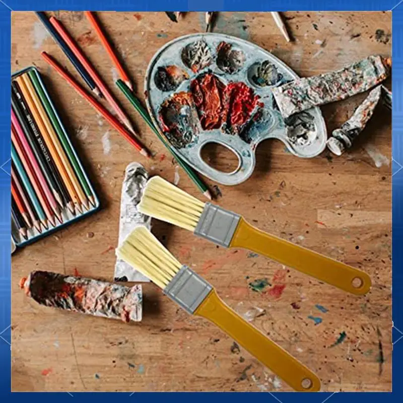 Chip Brush 1 Inch Paint Brushes With Plastic Handle Anti-Shedding Thicken For Paint Stains Varnishes Glues
Chip Brush 1 Inch Paint Brushes With Plastic Handle Anti-Shedding Thicken For Paint Stains Varnishes Glues