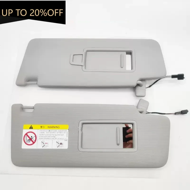 Auto Gray Inner Sunvisor Sun Visor Sun Shade with Mirror For VW Tiguan L MK2 2017 2018 2019 2020
Auto Gray Inner Sunvisor Sun Visor Sun Shade with Mirror For VW Tiguan L MK2 2017 2018 2019 2020