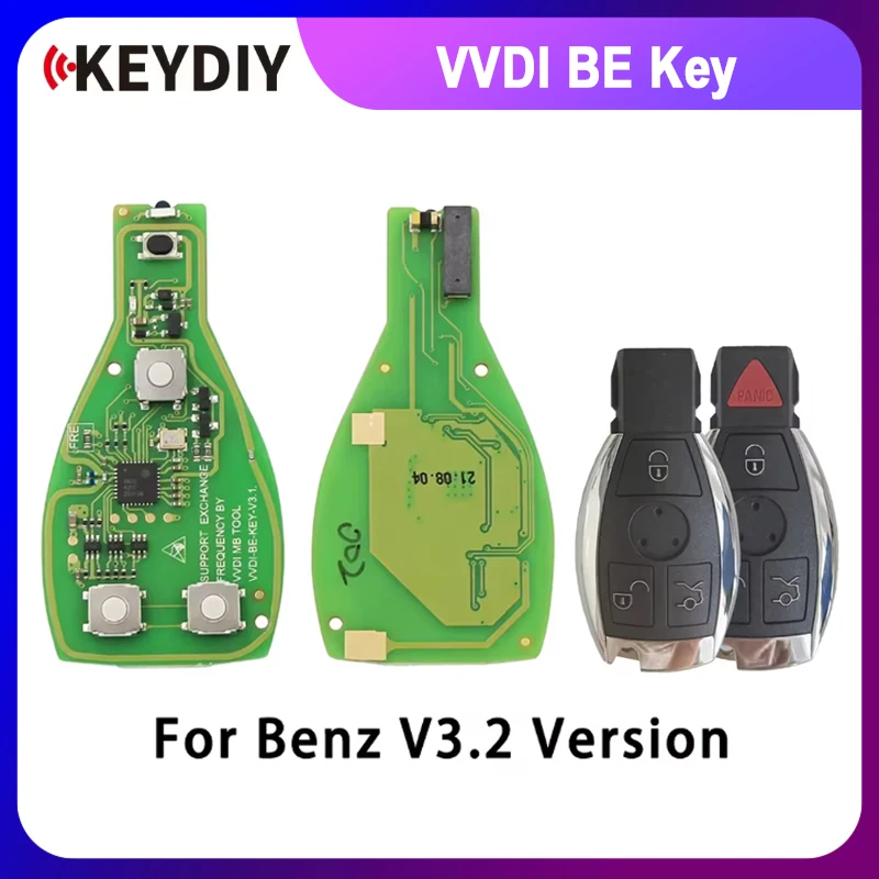 XNBZ01EN Xhorse VVDI BE Key V3.3 PCB For Mercedes Benz BGA NEC Remote Key Chip Improved Version Smart 433MHz 315MHz Green Board
XNBZ01EN Xhorse VVDI BE Key V3.3 PCB For Mercedes Benz BGA NEC Remote Key Chip Improved Version Smart 433MHz 315MHz Green Board