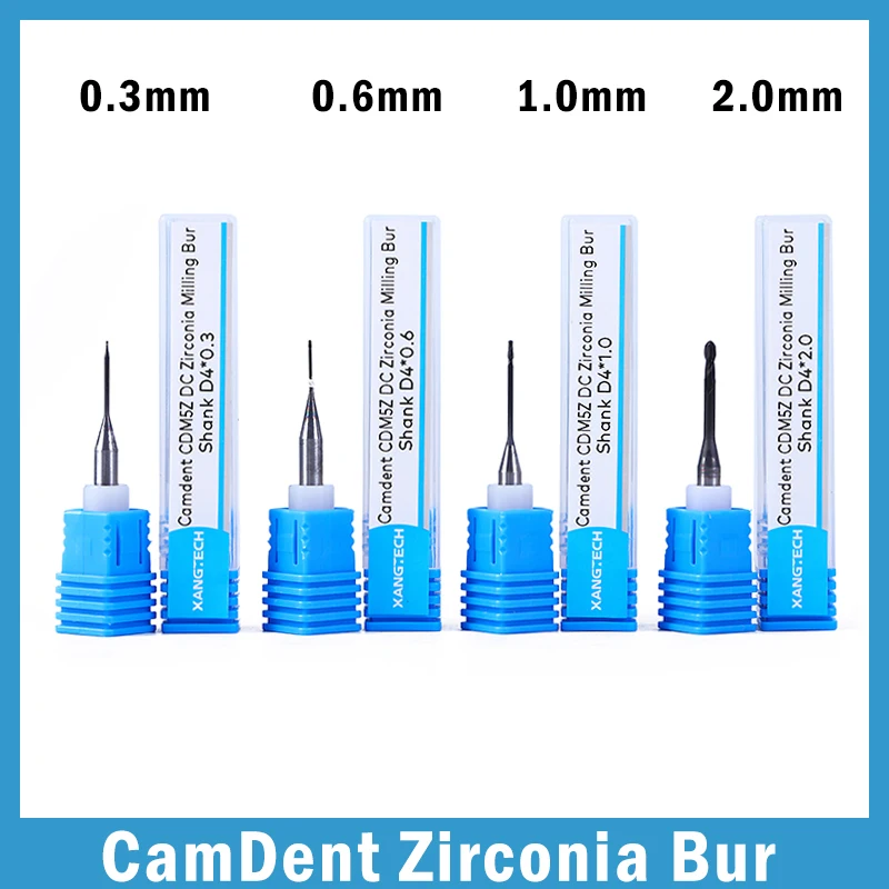 Dental CamDent Zirconia Milling Burs DC/DLC Drill Cutters D4 for CDM5Z Milling Machine
Dental CamDent Zirconia Milling Burs DC/DLC Drill Cutters D4 for CDM5Z Milling Machine
