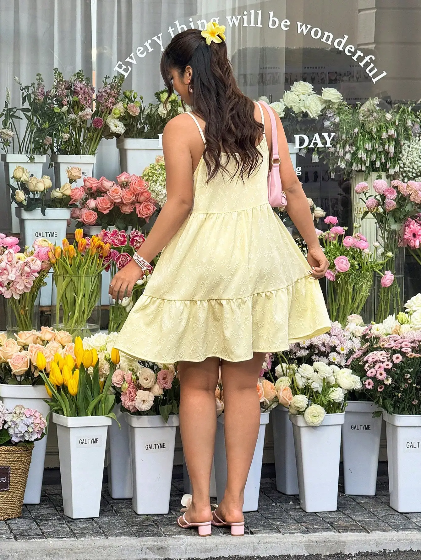 Butter Yellow Floral Embroidered Tiered Ruffle Dress For Women Casual Summer
Butter Yellow Floral Embroidered Tiered Ruffle Dress For Women Casual Summer