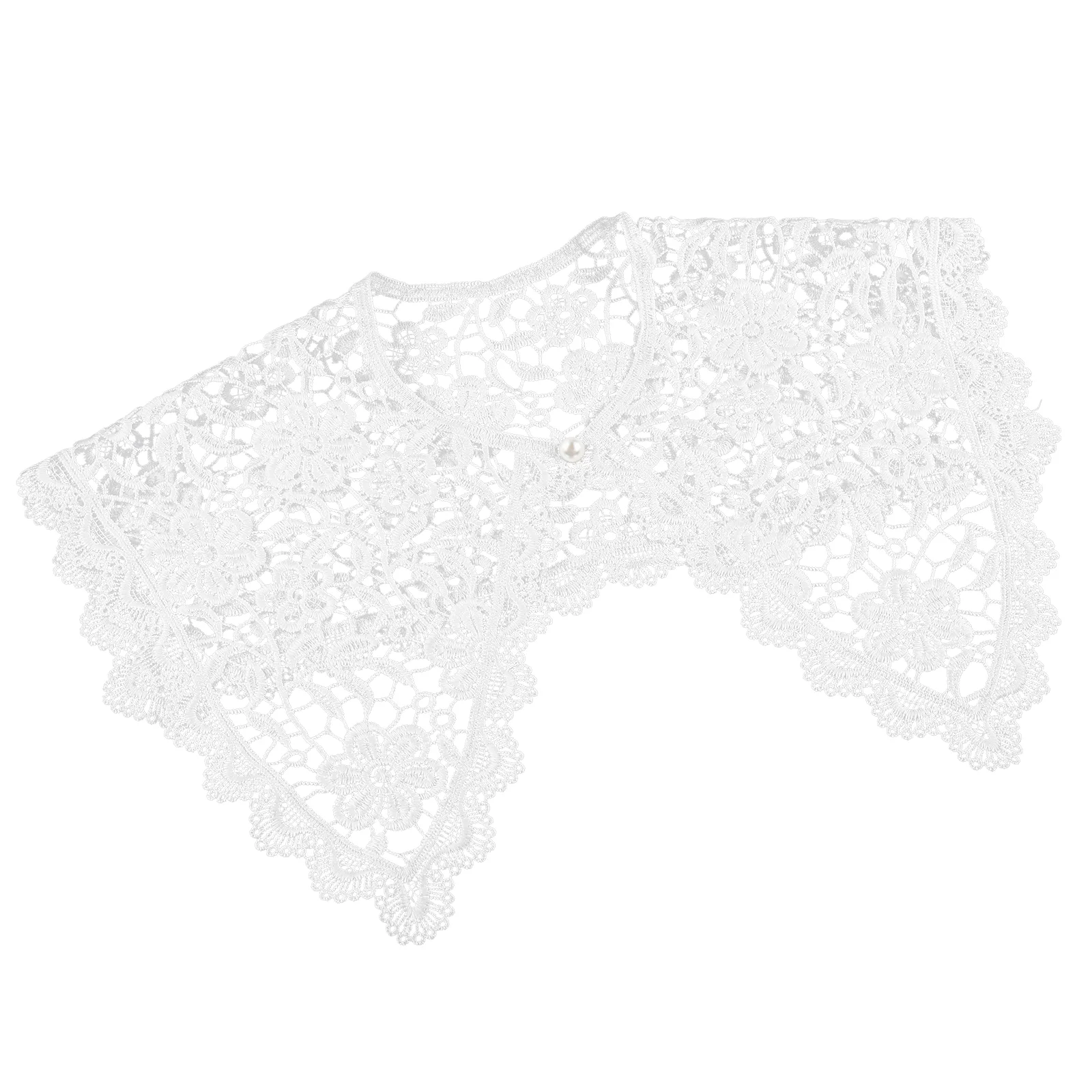 Embroidered Openwork Shawl Sweaters Women False Collar Lace White Attachment Fake Miss
Embroidered Openwork Shawl Sweaters Women False Collar Lace White Attachment Fake Miss