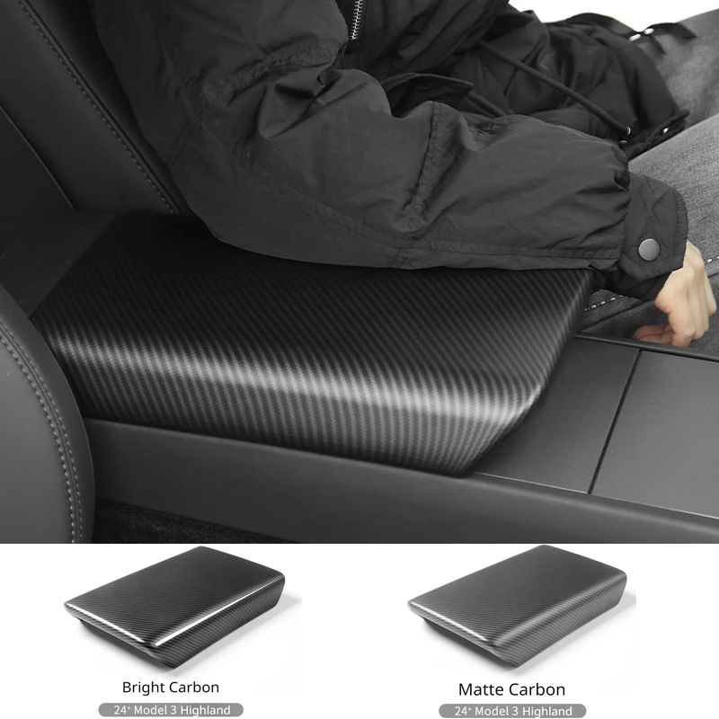 Защитный чехол подлокотника центрального управления для Tesla New Model 3+ Highland 2024, чехол из АБС-пластика, автомобильные аксессуары
Защитный чехол подлокотника центрального управления для Tesla New Model 3+ Highland 2024, чехол из АБС-пластика, автомобильные аксессуары