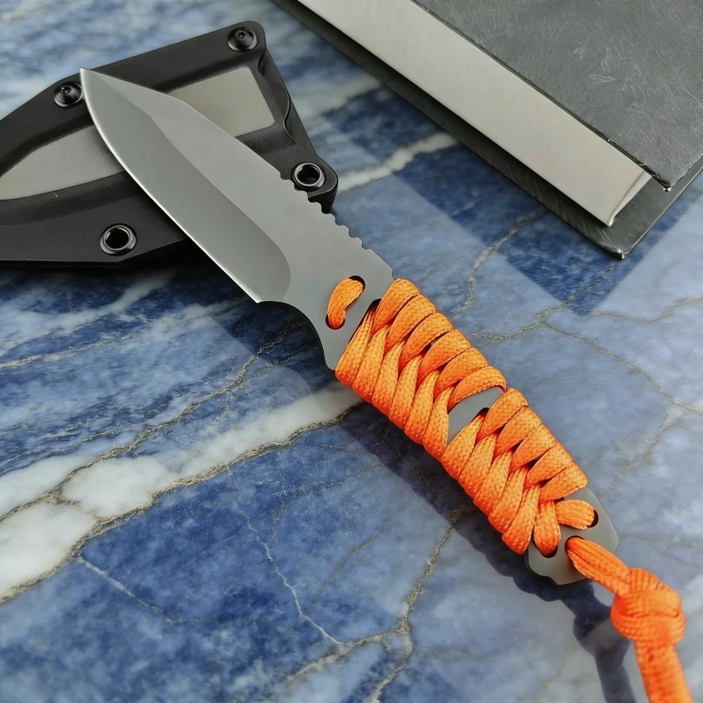 Small Fixed Blade Knife with Sheath Outdoor Jungle Climbing Picnicking Fishing Camping Hiking Barbecuing Portable Use
Small Fixed Blade Knife with Sheath Outdoor Jungle Climbing Picnicking Fishing Camping Hiking Barbecuing Portable Use