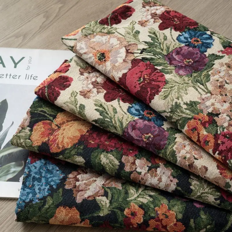 Rustic Vintage Jacquard Fabric Chenille Tablecloth Oil Painting Decorative Fabric, for Diy Sewing Clothes Pillowcase Bag
Rustic Vintage Jacquard Fabric Chenille Tablecloth Oil Painting Decorative Fabric, for Diy Sewing Clothes Pillowcase Bag