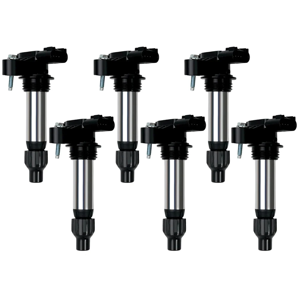 6PCS Ignition Coil Pack for Cadillac CTS STS XTS 2008-2019 3.0L 3.6L V6 with OE Numbers UF569 12618542 12590990 12610626
6PCS Ignition Coil Pack for Cadillac CTS STS XTS 2008-2019 3.0L 3.6L V6 with OE Numbers UF569 12618542 12590990 12610626