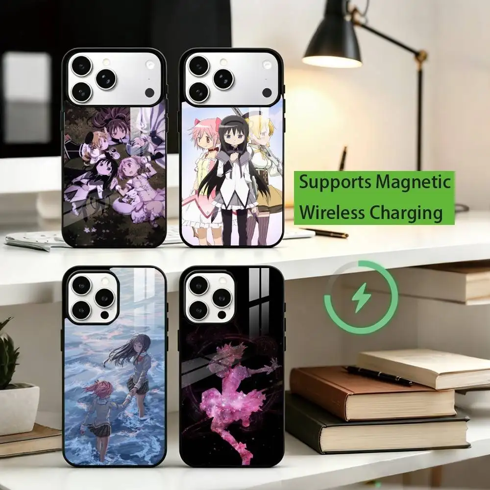 Puella Magi Madoka Magica Phone Case For iPhone17,16,15,14,13,12,11 Plus,Pro Compatible with magnetic wireless charging
Puella Magi Madoka Magica Phone Case For iPhone17,16,15,14,13,12,11 Plus,Pro Compatible with magnetic wireless charging