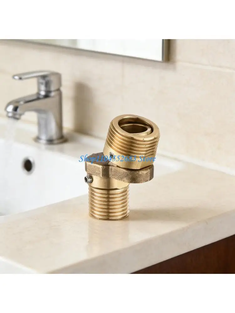 Copper Angled Curved Foot 360 Degree Rotating Adjustable Leg Shower Faucet Adapter Adjustment Connecting Accessory
Copper Angled Curved Foot 360 Degree Rotating Adjustable Leg Shower Faucet Adapter Adjustment Connecting Accessory