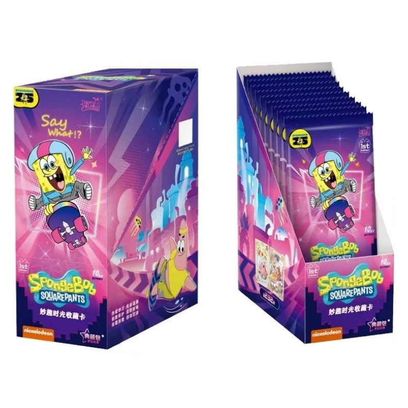 SpongeBob SquarePants Genuine Authorized Anime Character Collection Hobby Card Original Box Patrick Star Tentacles Krabs Gift
SpongeBob SquarePants Genuine Authorized Anime Character Collection Hobby Card Original Box Patrick Star Tentacles Krabs Gift
