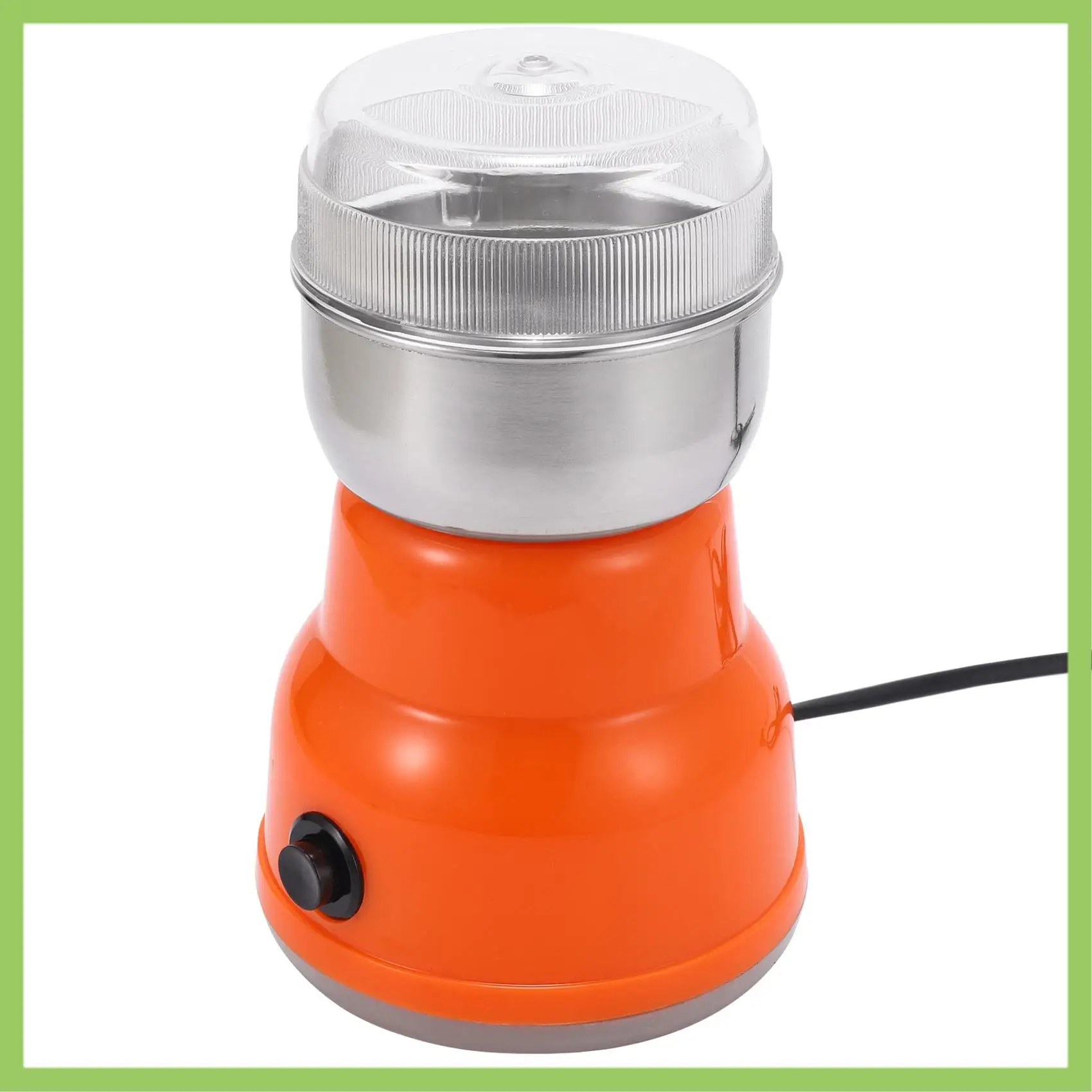 Electric Stainless Steel Coffee Bean Grinder Home Grinding Milling Machine Coffee Accessories-Eu Plug
Electric Stainless Steel Coffee Bean Grinder Home Grinding Milling Machine Coffee Accessories-Eu Plug