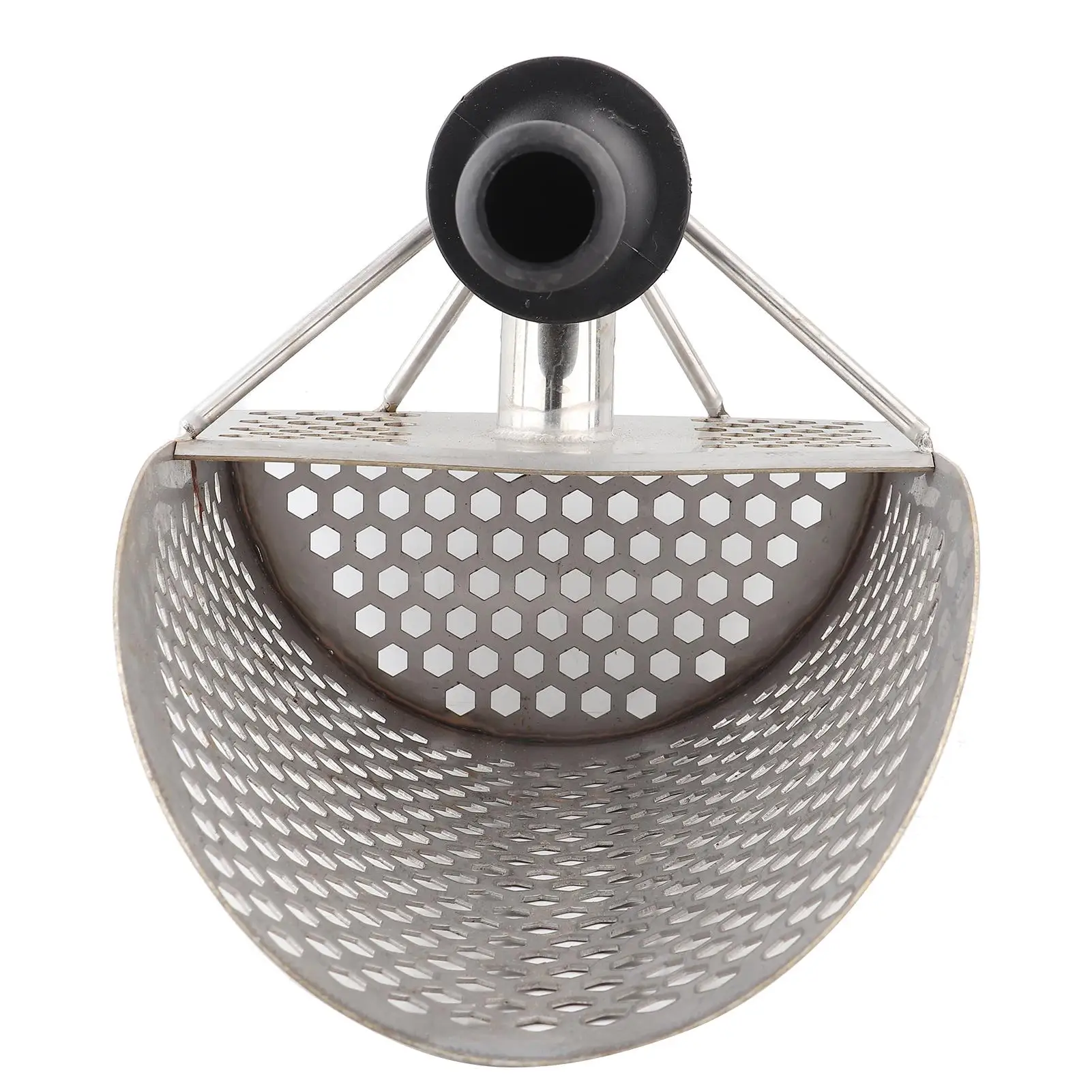 Metal Detector Sand Scoop Shovel for Gold and Silver Tool with Hexagonal Holes Ideal for Beach and Treasure Seekers
Metal Detector Sand Scoop Shovel for Gold and Silver Tool with Hexagonal Holes Ideal for Beach and Treasure Seekers