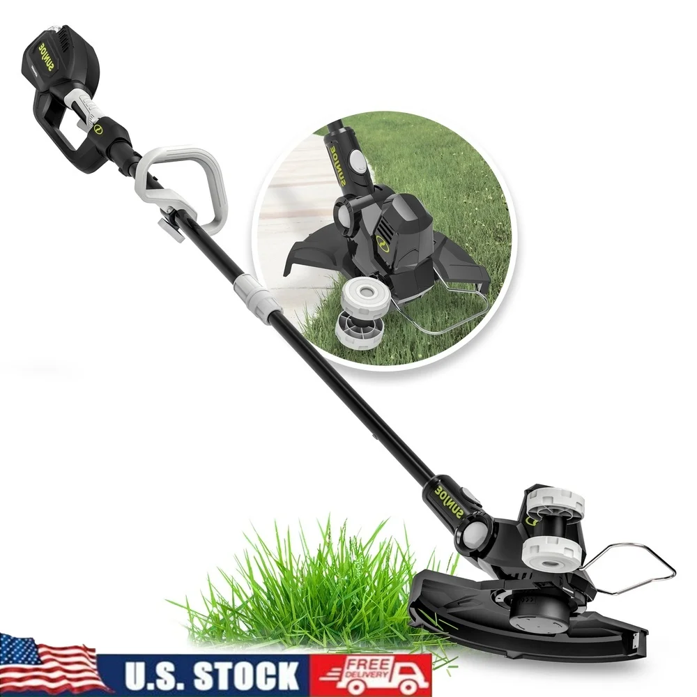 24V Cordless 12 Inch String Trimmer Edger Multi Angle Head Lightweight Adjustable Handle Tool Only Grass Trimming
24V Cordless 12 Inch String Trimmer Edger Multi Angle Head Lightweight Adjustable Handle Tool Only Grass Trimming