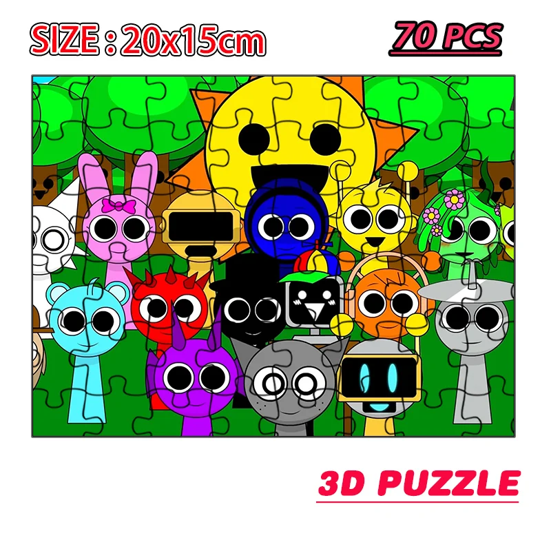 Фаза 1,0 ~ 6,0 Incredibox Sprunki фигурки головоломки набор игрушек Sprunki игрушки развивающие игрушки-головоломки подарки для детей на день рождения, Рождество
Фаза 1,0 ~ 6,0 Incredibox Sprunki фигурки головоломки набор игрушек Sprunki игрушки развивающие игрушки-головоломки подарки для детей на день рождения, Рождество