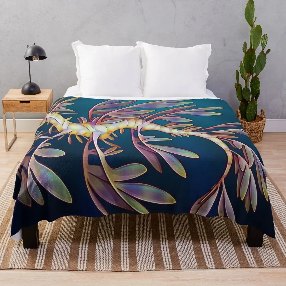 Leafy Sea Dragon Throw Blanket Softest Blankets For Baby warm for winter Designers Blankets
Leafy Sea Dragon Throw Blanket Softest Blankets For Baby warm for winter Designers Blankets