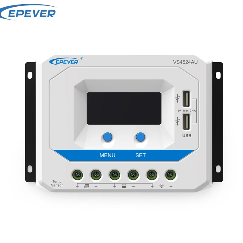 45A 60A Solar Charger Controller EPEVER VS6048AU VS4524AU For Solar System LCD Diaplay For Multiple Load Control Modes
45A 60A Solar Charger Controller EPEVER VS6048AU VS4524AU For Solar System LCD Diaplay For Multiple Load Control Modes