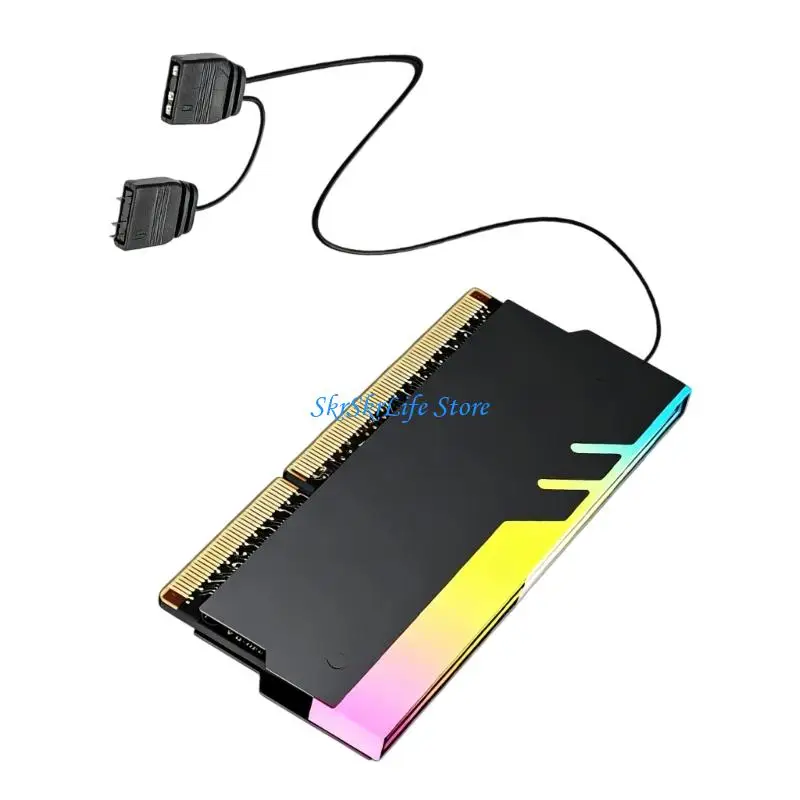 E65E ARGB RAMs Cooling Heatsink for DDR5 DDR4 DDR3 DDR2 Metal Body For Stable Performances In Gaming Setups
E65E ARGB RAMs Cooling Heatsink for DDR5 DDR4 DDR3 DDR2 Metal Body For Stable Performances In Gaming Setups