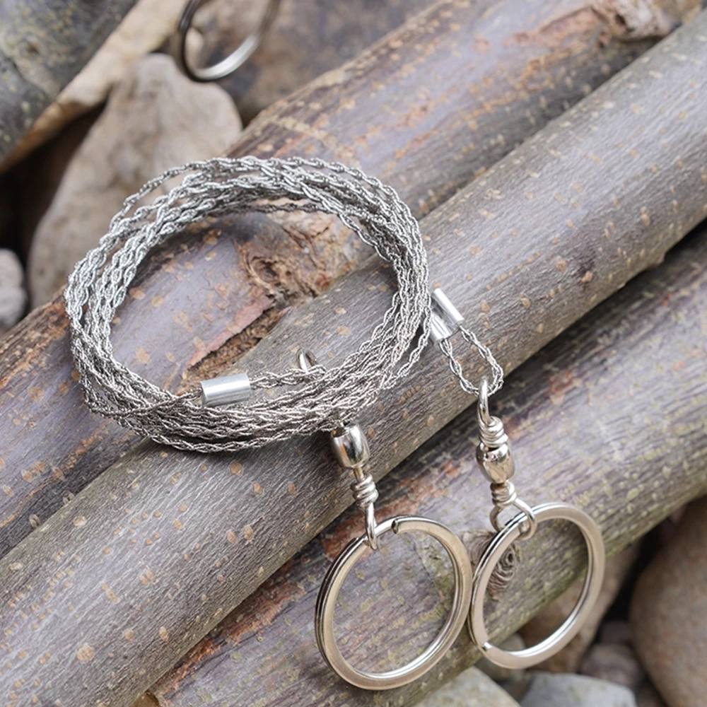 Portable 1-15M Stainless Steel Wire Rope Saw for Outdoor Camping Hiking - Manual Cutting Chain for Woodworking And Survival
Portable 1-15M Stainless Steel Wire Rope Saw for Outdoor Camping Hiking - Manual Cutting Chain for Woodworking And Survival