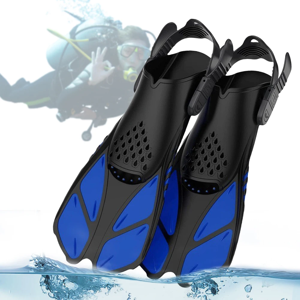 Snorkel Fins Swimming Flippers Adjustable Buckles Scuba Shoes Open Heel Diving Shoes for Swimming Diving Snorkeling
Snorkel Fins Swimming Flippers Adjustable Buckles Scuba Shoes Open Heel Diving Shoes for Swimming Diving Snorkeling
