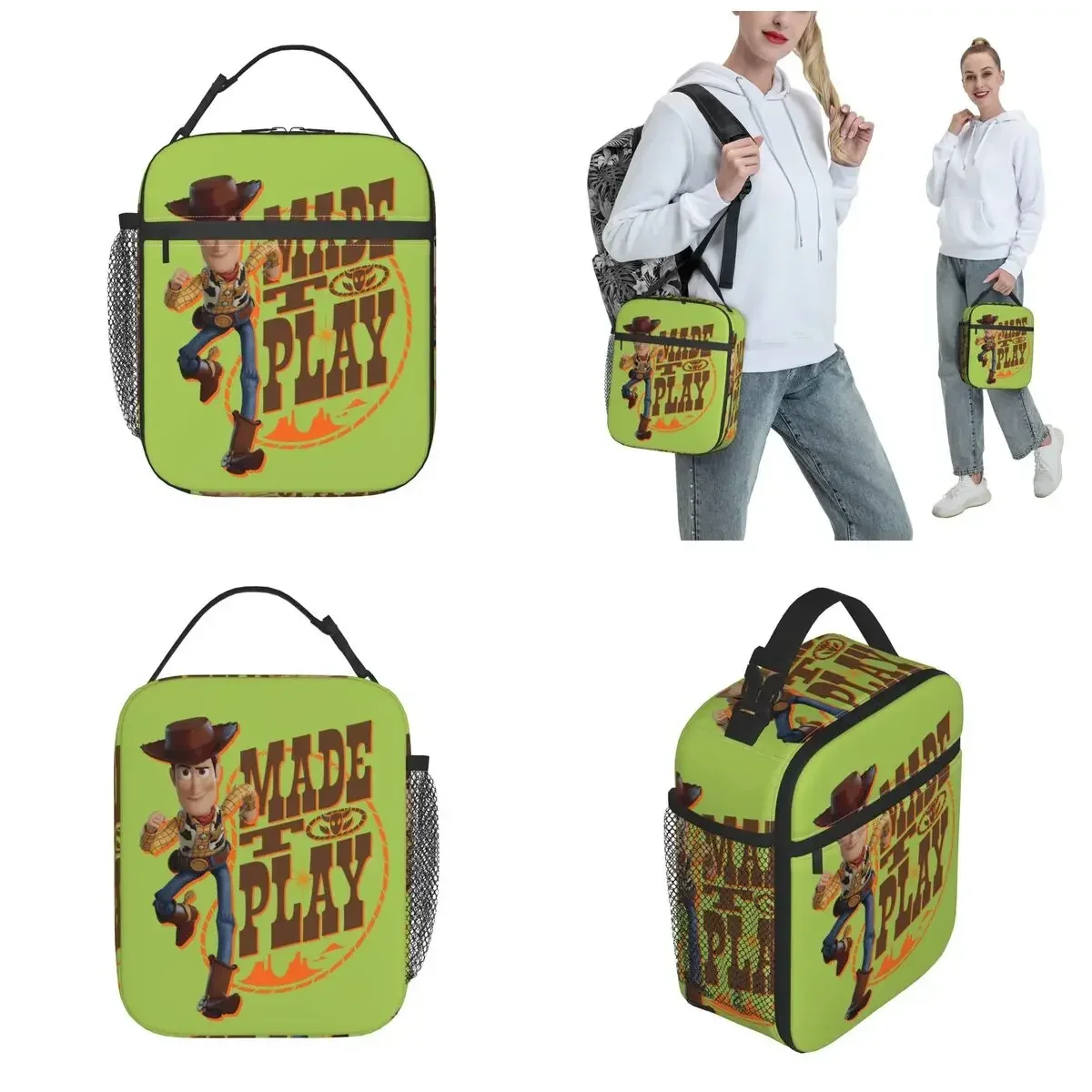 To Play Toy Story Woody Insulated Lunch Bags High Capacity Lunch Container Cooler Bag Lunch Box Tote School Picnic Food Handbags
To Play Toy Story Woody Insulated Lunch Bags High Capacity Lunch Container Cooler Bag Lunch Box Tote School Picnic Food Handbags