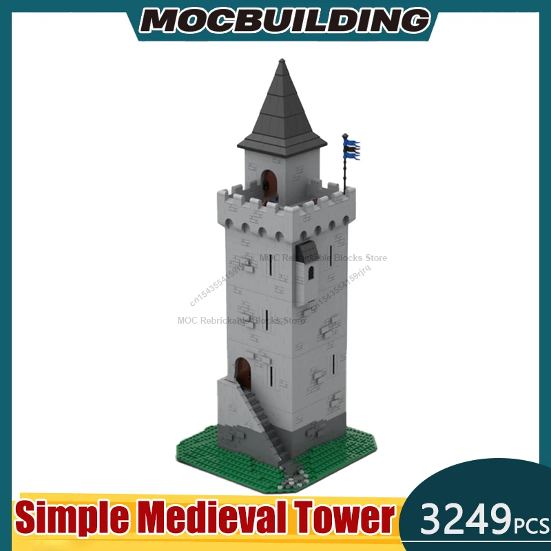 Простой средневековый замок Tower MOC, строительные блоки, архитектурный дисплей, сделай сам, сборка, коллекция кирпичей, креативные игрушки, подарки, 3249 шт.
Простой средневековый замок Tower MOC, строительные блоки, архитектурный дисплей, сделай сам, сборка, коллекция кирпичей, креативные игрушки, подарки, 3249 шт.