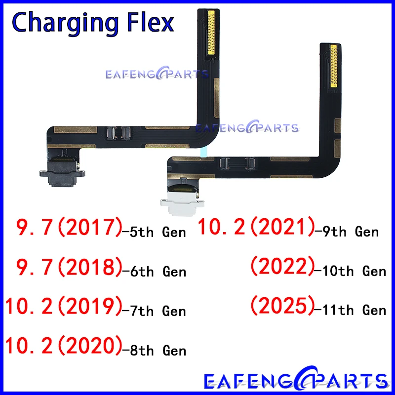 USB Ports Dock Connector Cable for Ipad 2022 2025 5th 6th 7th 8th 9th 10th 11th 9.7 10.2 2020 2021 Generation Charging Flex
USB Ports Dock Connector Cable for Ipad 2022 2025 5th 6th 7th 8th 9th 10th 11th 9.7 10.2 2020 2021 Generation Charging Flex