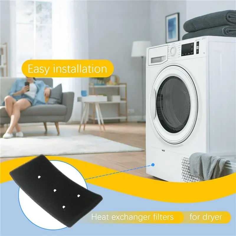 LITE-20PCS Dryer Filter For Bauknecht Privileg Whirlpool HX 481010716911 Dryer Resuable Condensing Dryers Sponge Filter
LITE-20PCS Dryer Filter For Bauknecht Privileg Whirlpool HX 481010716911 Dryer Resuable Condensing Dryers Sponge Filter