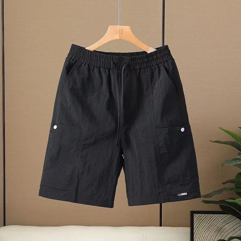 Men's Summer Versatile Elastic Waist Thin Ice Silk Quick-Dry Loose Shorts Casual Sportswear Youth Five-Footed Pants
Men's Summer Versatile Elastic Waist Thin Ice Silk Quick-Dry Loose Shorts Casual Sportswear Youth Five-Footed Pants