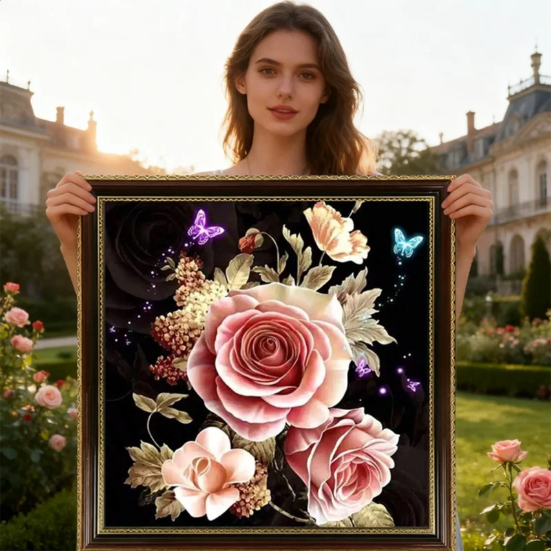 2026 New style Pink Rose Cross Stitch DIY Kit Handmade Embroidery Flower Square Fashionable Home Decoration Painting Crafts Set
2026 New style Pink Rose Cross Stitch DIY Kit Handmade Embroidery Flower Square Fashionable Home Decoration Painting Crafts Set