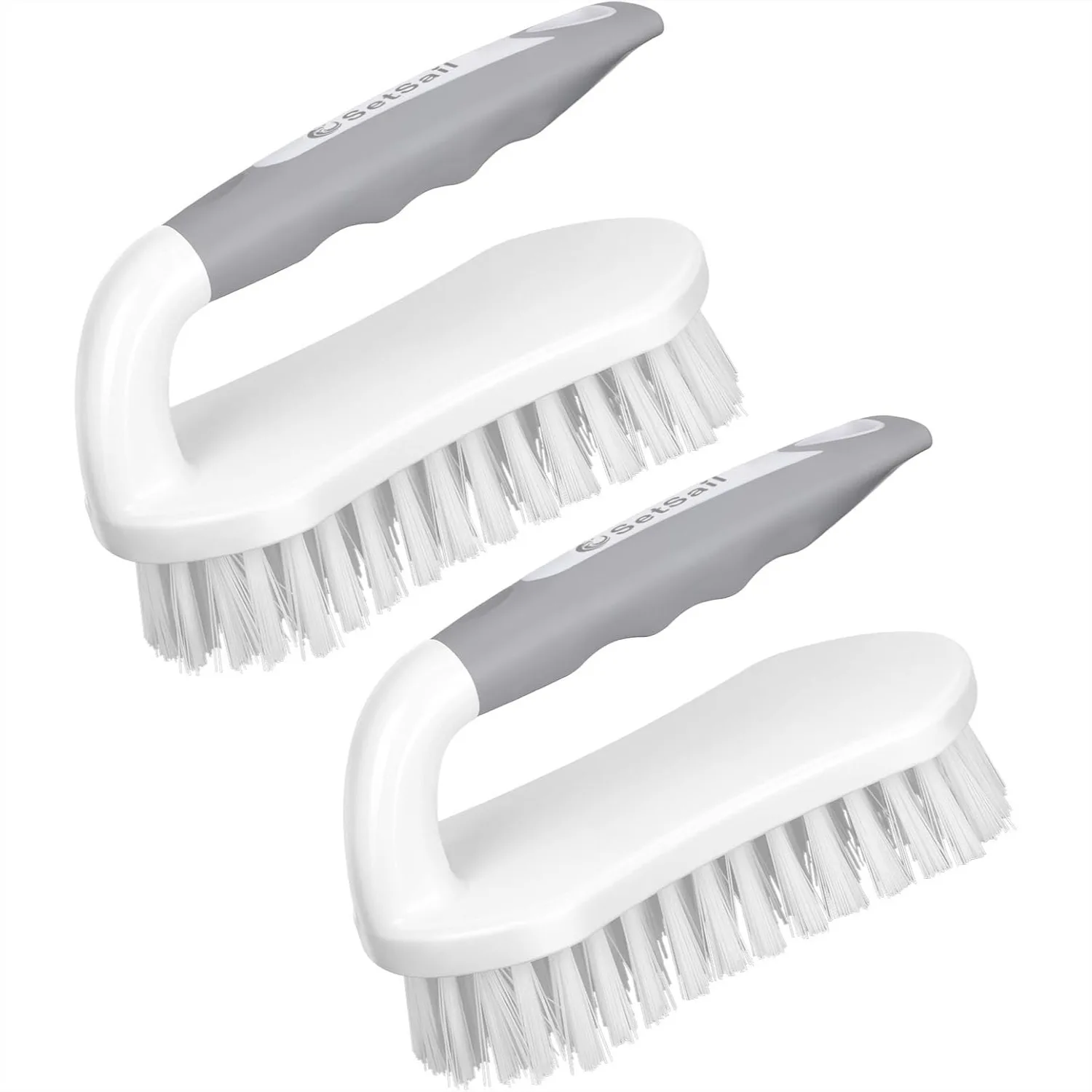 Heavy-Duty Scrub Brush Set for Cleaning with Stiff Bristles, Ergonomic Non-Slip Handle for Bathroom Kitchen Carpet and Shower, 2
Heavy-Duty Scrub Brush Set for Cleaning with Stiff Bristles, Ergonomic Non-Slip Handle for Bathroom Kitchen Carpet and Shower, 2