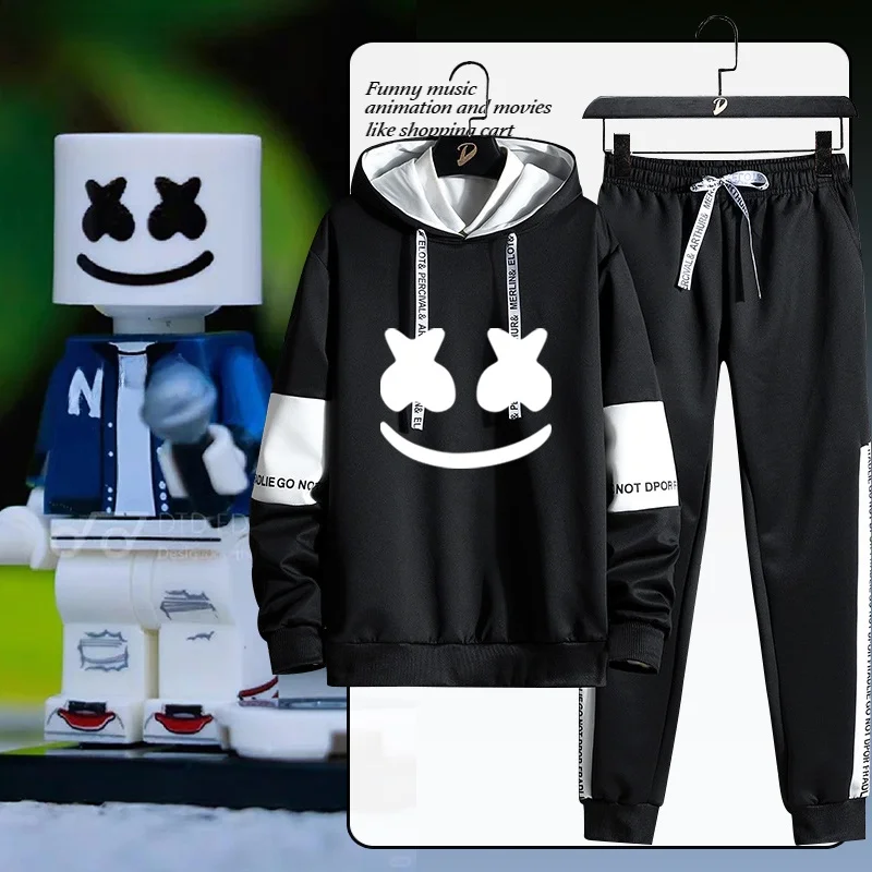 Костюм мужской повседневный BaiDaDJ Marmello: свитшот и брюки, свободный крой, осенний, модный, из смесового полиэстера со спандексом
Костюм мужской повседневный BaiDaDJ Marmello: свитшот и брюки, свободный крой, осенний, модный, из смесового полиэстера со спандексом