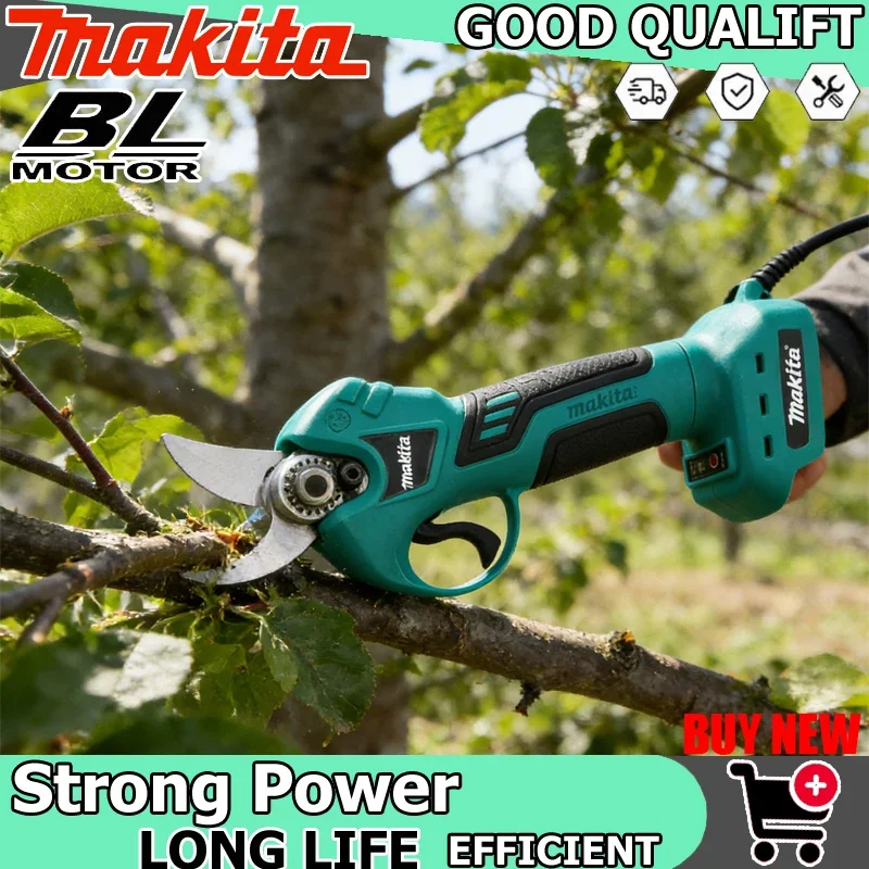 Makita For 18V Battery Brushless Electric Tool Pruner 4 Gears Cordless Handheld Orchard Shrub Pruning Tree Branches Cutter
Makita For 18V Battery Brushless Electric Tool Pruner 4 Gears Cordless Handheld Orchard Shrub Pruning Tree Branches Cutter