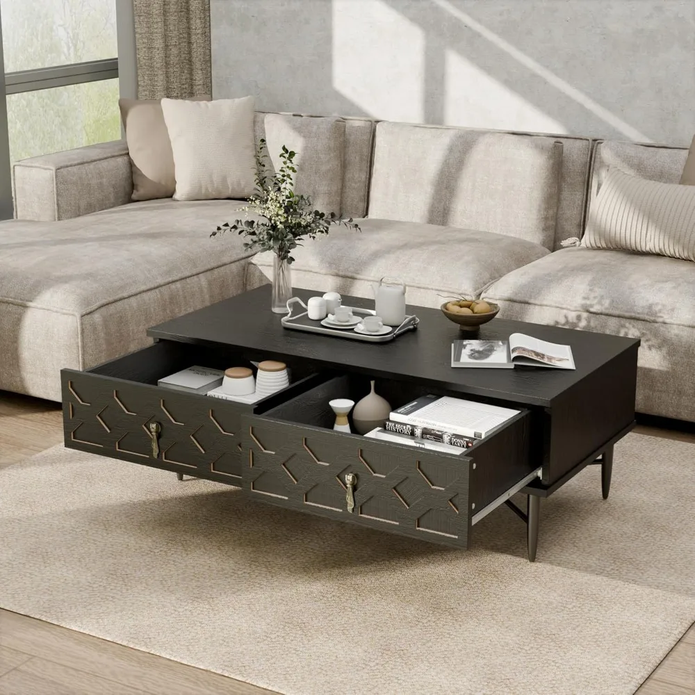 Современный журнальный столик середины века, резной декоративный центральный стол, чайный столик, рифленый деревянный журнальный столик с местом для хранения для гостиной R
Современный журнальный столик середины века, резной декоративный центральный стол, чайный столик, рифленый деревянный журнальный столик с местом для хранения для гостиной R