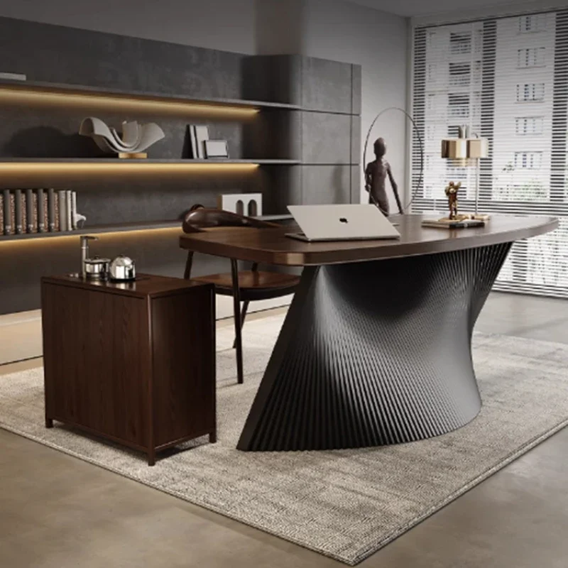 Asthetic Manager Executive Desk Modern Luxury Designer Workstation Office Table Conference Black Mesa De Escritorio Home Office
Asthetic Manager Executive Desk Modern Luxury Designer Workstation Office Table Conference Black Mesa De Escritorio Home Office