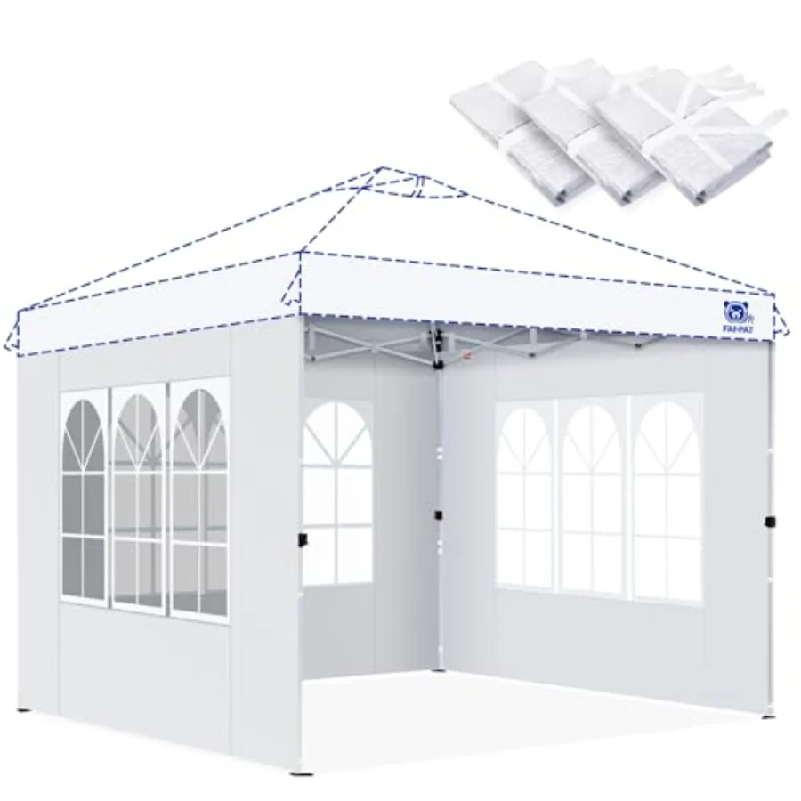 Church Window 10x10ft Canopy Sidewalls for Pop Up Canopy Waterproof UV Protection Fabric Suitable for Outdoor Party Picnics and
Church Window 10x10ft Canopy Sidewalls for Pop Up Canopy Waterproof UV Protection Fabric Suitable for Outdoor Party Picnics and