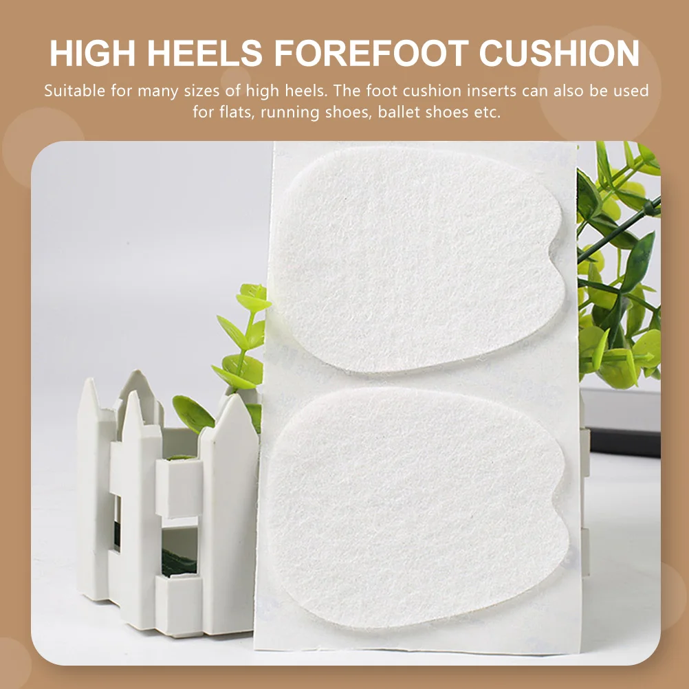 6 Pairs Breathable Forefoot Pads Front Half Shoe Cushions Wear-Resistant Foot Pads For High Heels Running Shoes Ballet Shoes
6 Pairs Breathable Forefoot Pads Front Half Shoe Cushions Wear-Resistant Foot Pads For High Heels Running Shoes Ballet Shoes