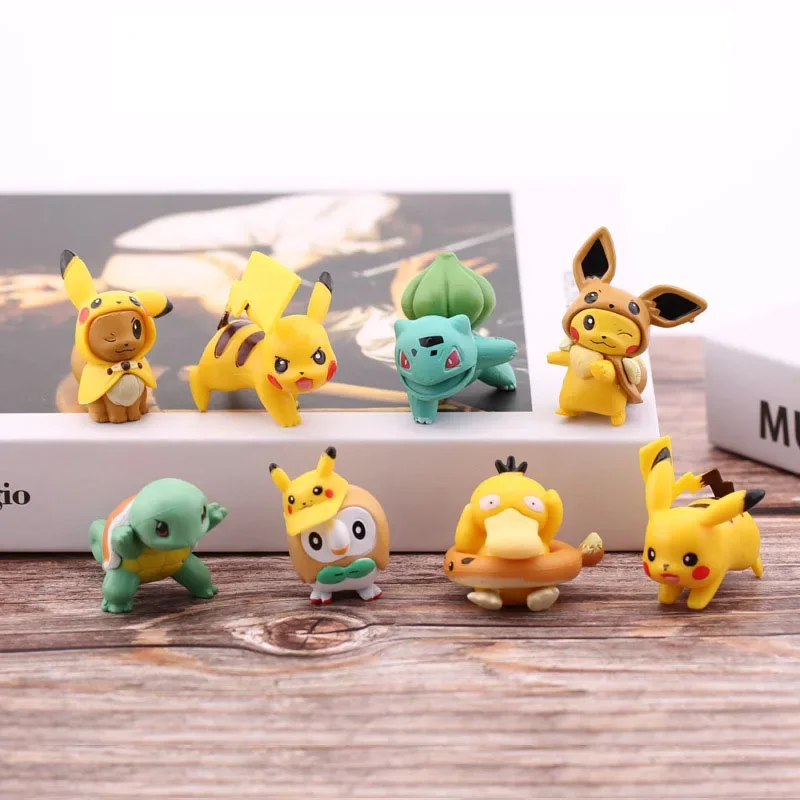 8Pcs/Set Pokemon Pikachu Pet Collection Pocket Monste Figure Action Model Toys Kids Christmas Gift Children Gifts
8Pcs/Set Pokemon Pikachu Pet Collection Pocket Monste Figure Action Model Toys Kids Christmas Gift Children Gifts