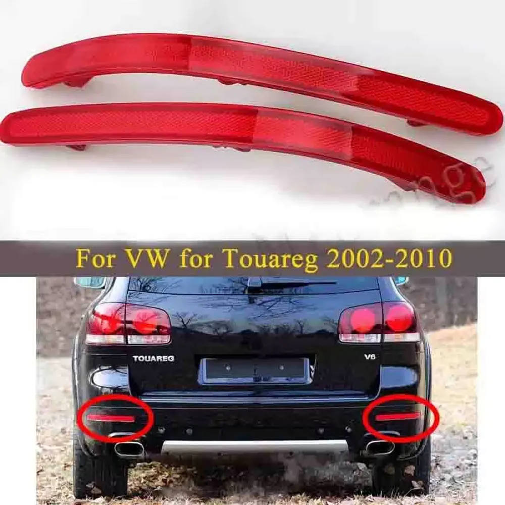 Отражатель заднего бампера для VW Touareg 2002-2010, декоративная верхняя лампа заднего стоп-сигнала, указатель поворота, автомобильные аксессуары
Отражатель заднего бампера для VW Touareg 2002-2010, декоративная верхняя лампа заднего стоп-сигнала, указатель поворота, автомобильные аксессуары
