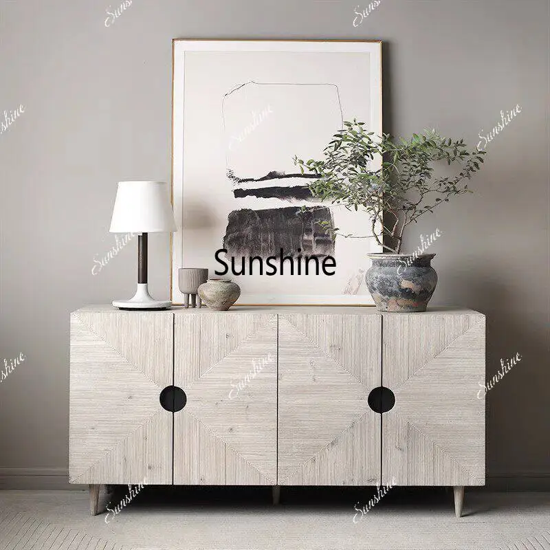 Solid wood dining side log storage, light luxury creative carving, shoe cabinet Nordic
Solid wood dining side log storage, light luxury creative carving, shoe cabinet Nordic