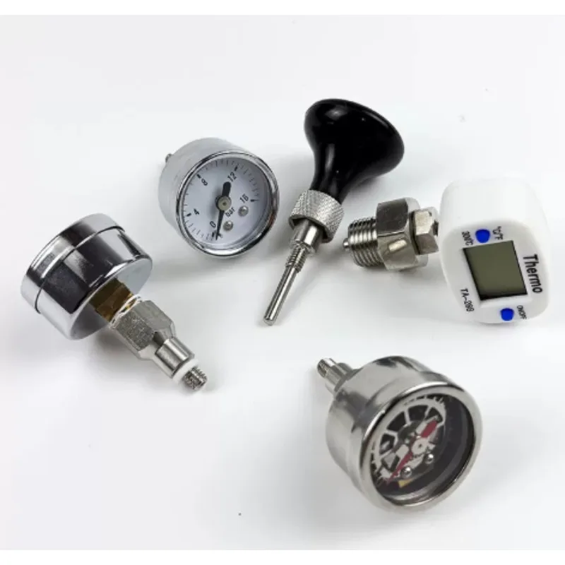 for E61 Semi-automatic Coffee Machine Boiling Head Pressure Gauge, Thermometer Modification Display Temperature and Pressure
for E61 Semi-automatic Coffee Machine Boiling Head Pressure Gauge, Thermometer Modification Display Temperature and Pressure