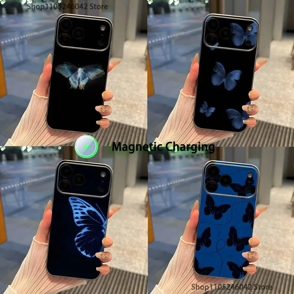 Blue Butterfly Beautiful Magnetic Wireless Charging Transparent gray Phone Case For iPhone 17,16,15,14,13,12,11,Pro,Max,Plus
Blue Butterfly Beautiful Magnetic Wireless Charging Transparent gray Phone Case For iPhone 17,16,15,14,13,12,11,Pro,Max,Plus