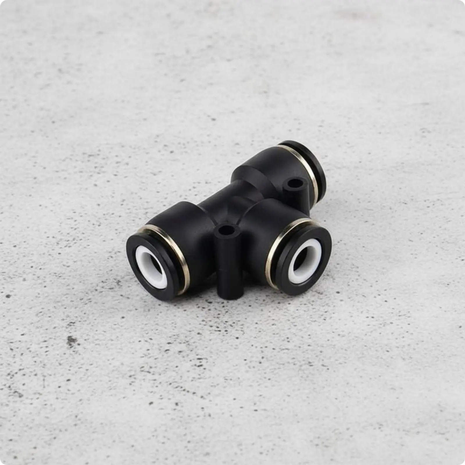 Push-in Tee Connector Airtight Pneumatic T Connector Push to Connect Tee Long-Lasting Industrial Hardware Space Saving
Push-in Tee Connector Airtight Pneumatic T Connector Push to Connect Tee Long-Lasting Industrial Hardware Space Saving