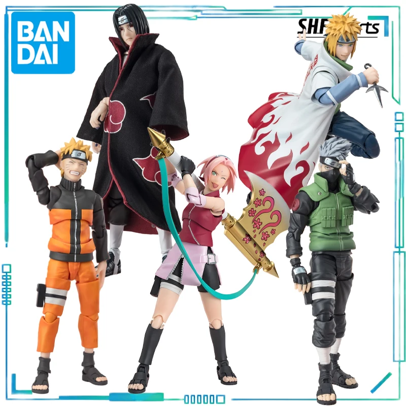 BANDAI Genuine S. H. Figuarts Series Naruto Series -NARUTOP99 Edition- Uzumaki Naruto,Haruno Sakura,Hatake Kakashi Movable
BANDAI Genuine S. H. Figuarts Series Naruto Series -NARUTOP99 Edition- Uzumaki Naruto,Haruno Sakura,Hatake Kakashi Movable
