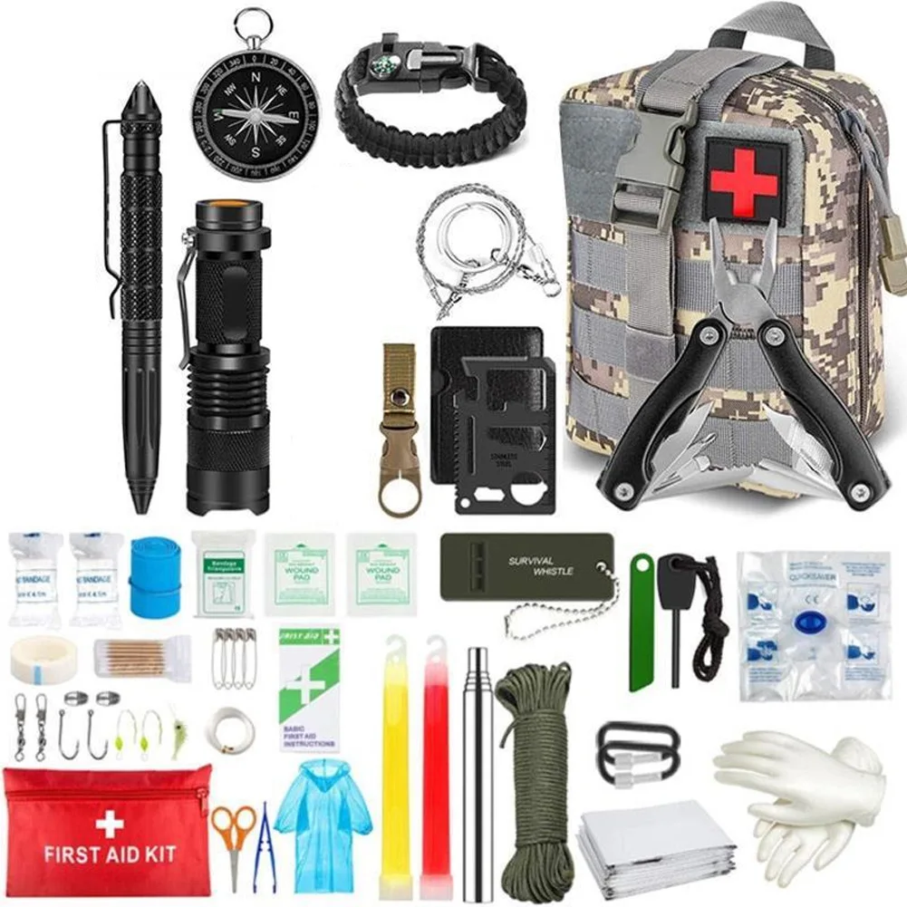 Outdoor SOS Supplies Emergency Survival Multi-Function Tactical Kit Survival Tool Set Emergency Kit
Outdoor SOS Supplies Emergency Survival Multi-Function Tactical Kit Survival Tool Set Emergency Kit