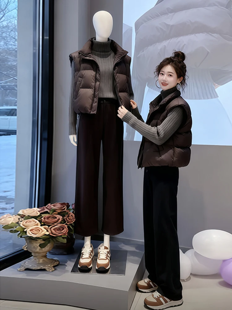 Модный свободный женский комплект из двух предметов, зима 2026: высококачественная повседневная одежда для любого случая, стройнящая фигуру
Модный свободный женский комплект из двух предметов, зима 2026: высококачественная повседневная одежда для любого случая, стройнящая фигуру