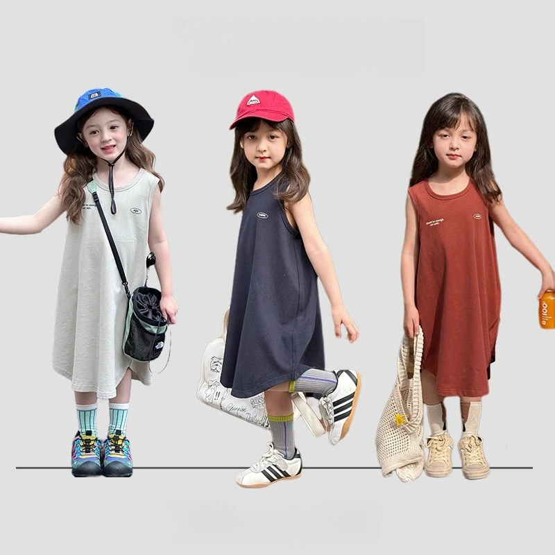 2025 Children's Cotton Dress Girls Korean Comfortable Skirt Double Tulze Soft Cotton Fashionable Simple Vest Skirt
2025 Children's Cotton Dress Girls Korean Comfortable Skirt Double Tulze Soft Cotton Fashionable Simple Vest Skirt
