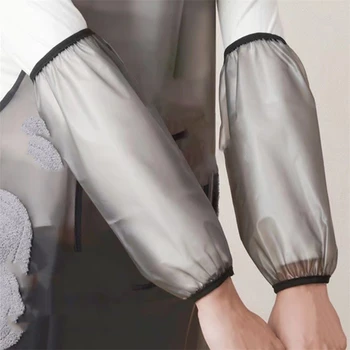 TPU 방수 오버슬리브, 더러움 방지, 가사 청소 팔 슬리브, 커프 팔 커버, 주방 앞치마 액세서리, 1/2/5 쌍